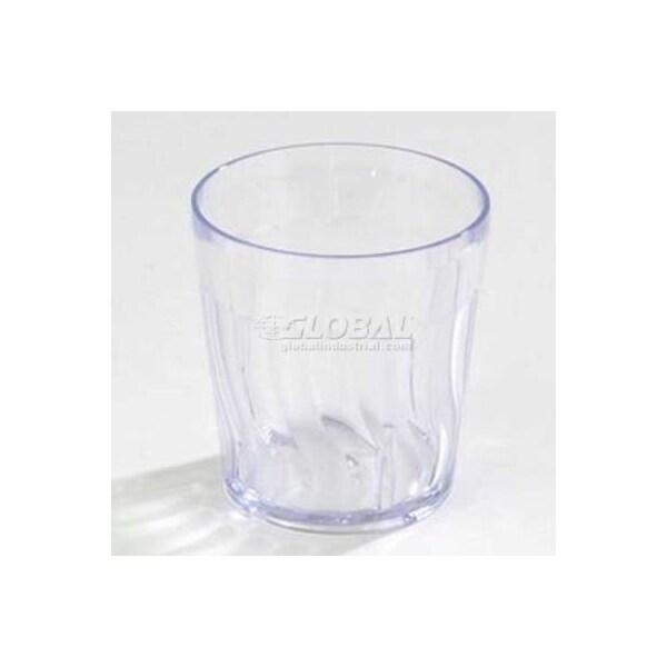 Carlisle Foodservice Dinex - Swirl Tumbler, 9 Oz. 72/Cs, Clear DX4GC907 - main